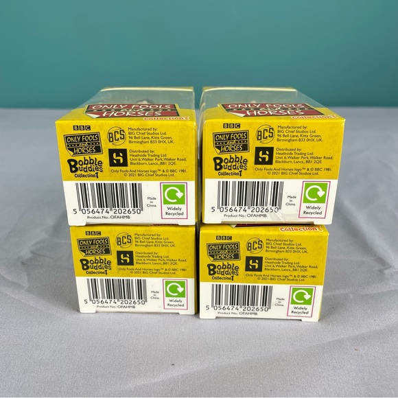 Only Fools And Horses Bobble Buddies Collection 1 Set Del Rodney Albert Boycie. - Picture 9 of 10